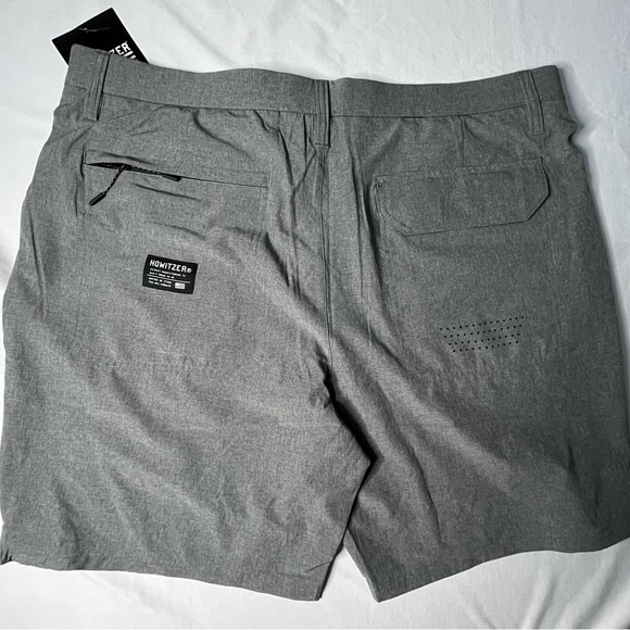 Howitzer Men's Gray Athletic Shorts - Picture 3 of 6